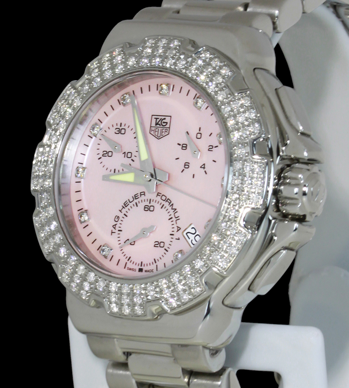 tag heuer formula 1 diamond bezel